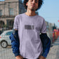 Brooklyn lavender printed t shirt for men