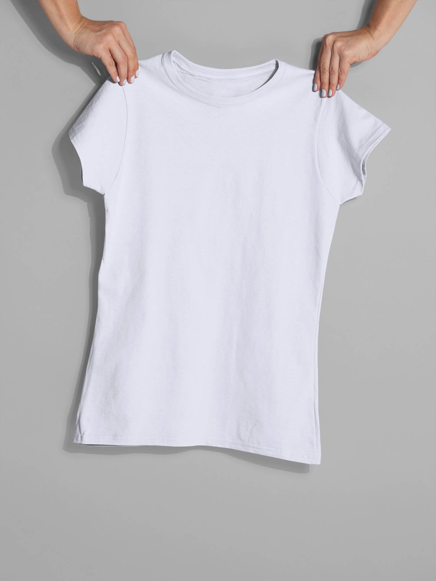Lavender Plain T Shirt Women