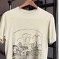 vintage village typography t shirt